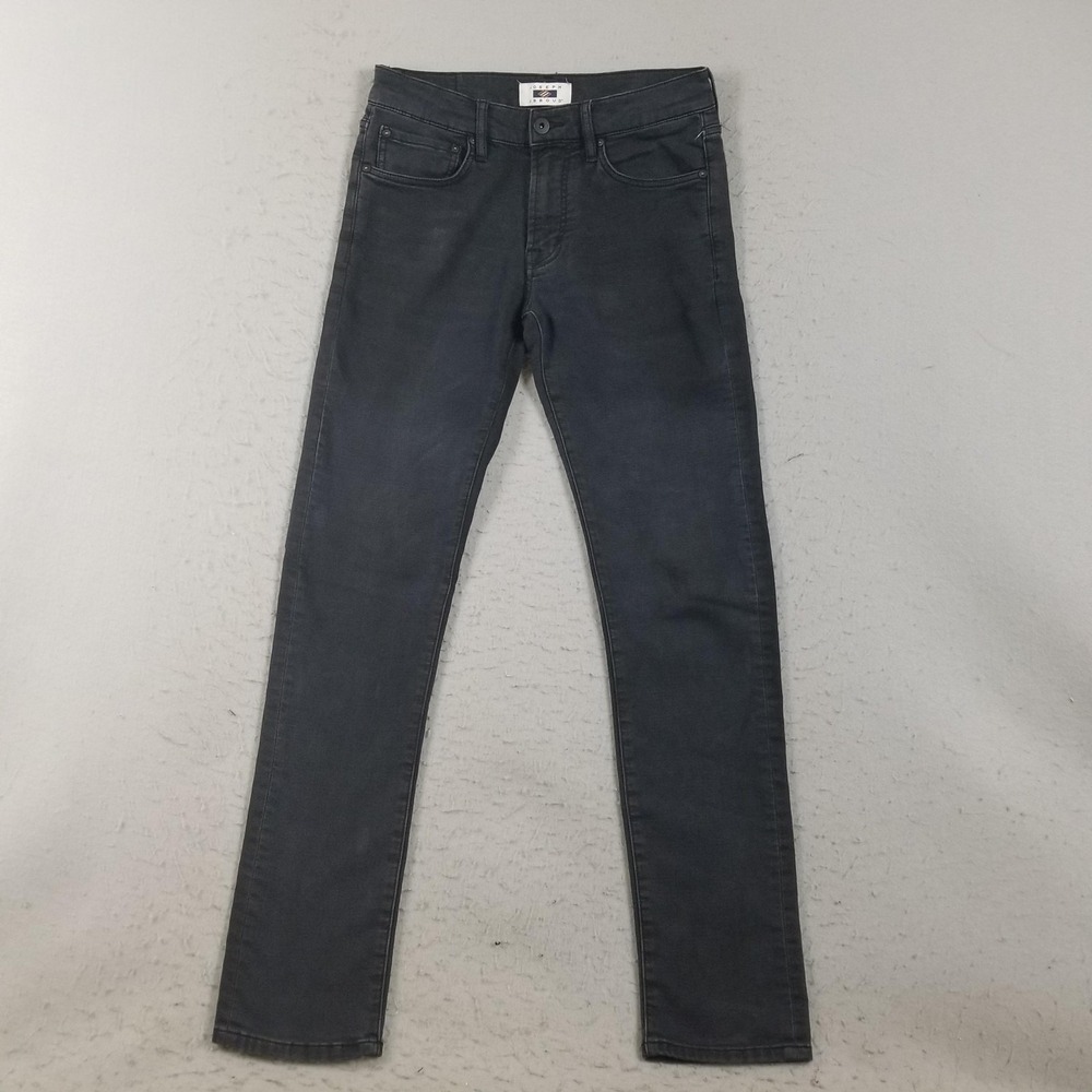 Joseph Abboud Jeans Mens 30x32 Gray Extreme‎ Slim Fit Stretch Denim Skinny Pants